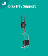 DRIP TRAY SUPPORT